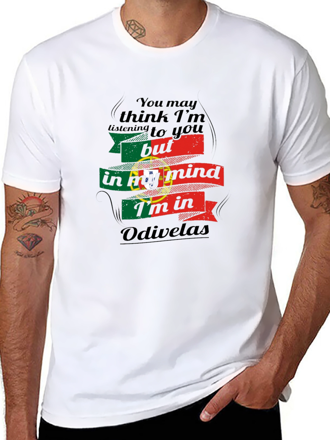 Odivelas Mind T-Shirt - Portugal Pride Tee
