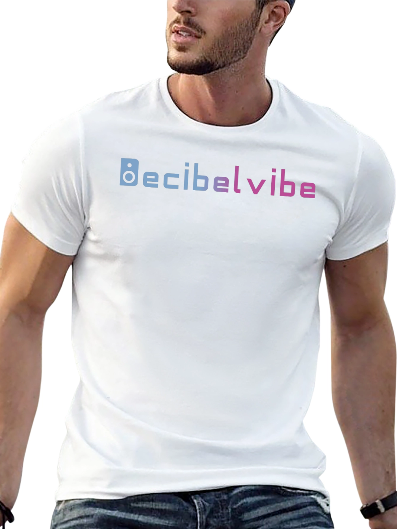 Decibel Vibe Graphic Tee - Stylish Comfort