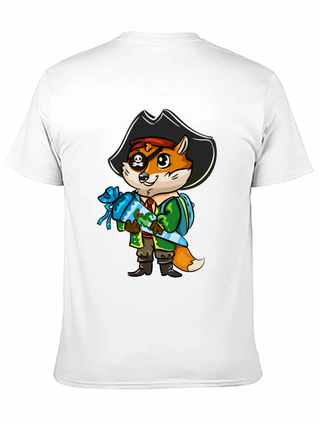 Fox Pirate T-Shirt with Goody Bag
