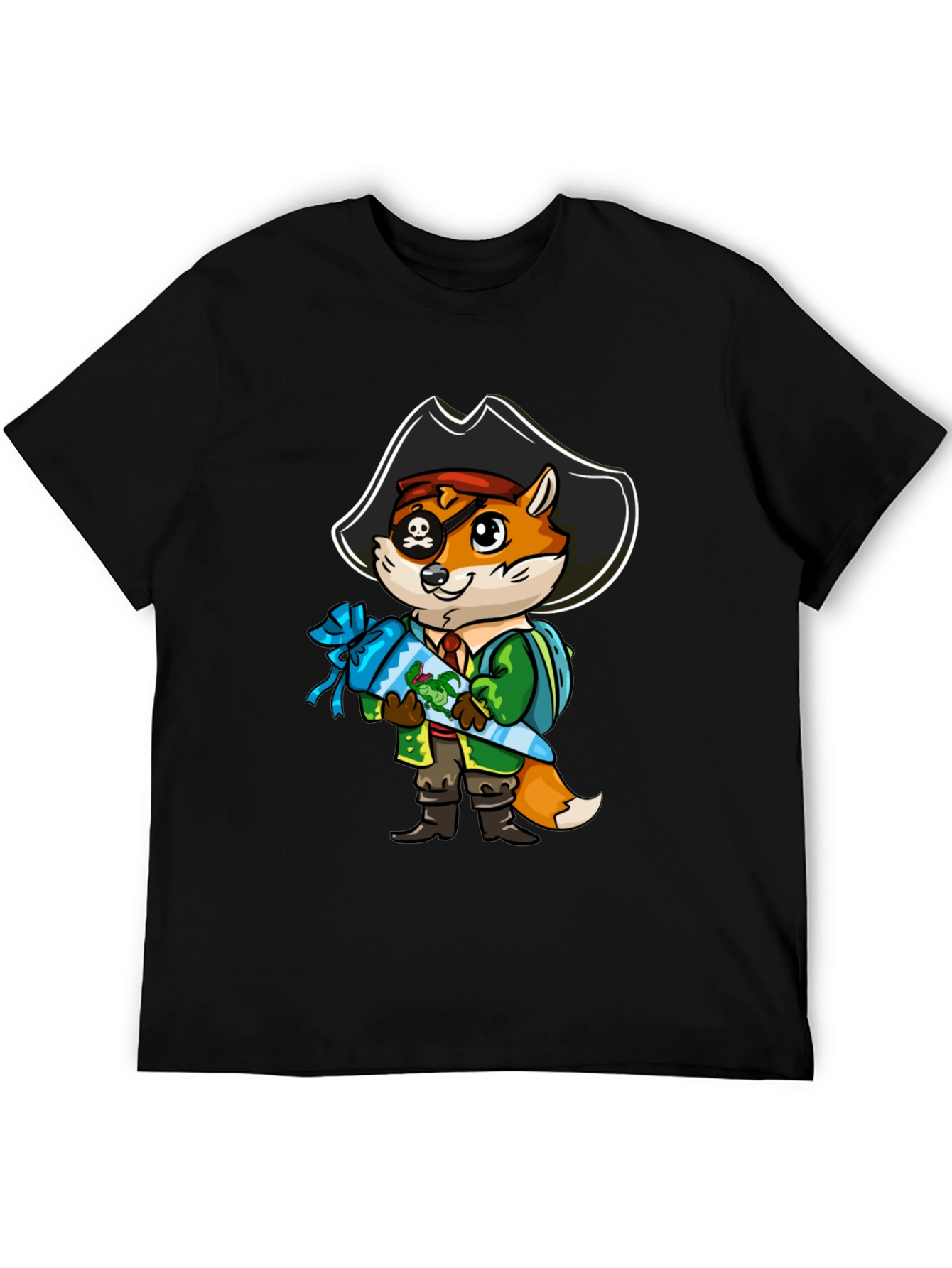 Fox Pirate T-Shirt with Goody Bag