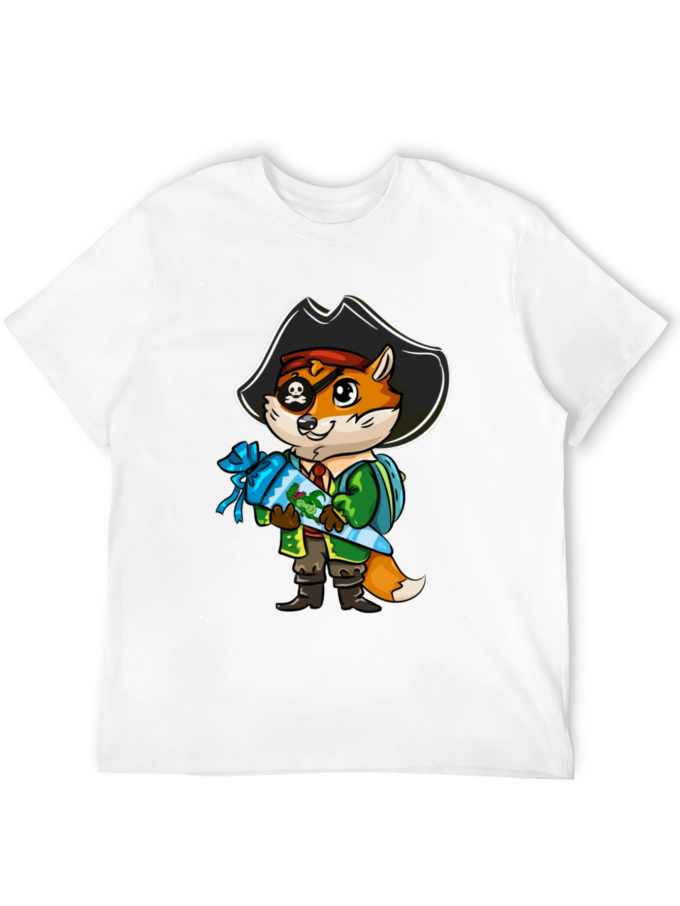 Fox Pirate T-Shirt with Goody Bag