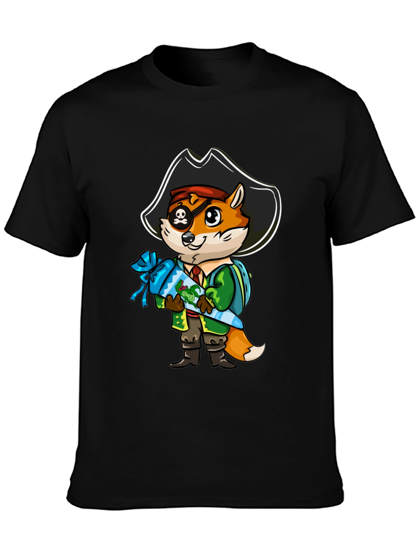 Fox Pirate T-Shirt with Goody Bag