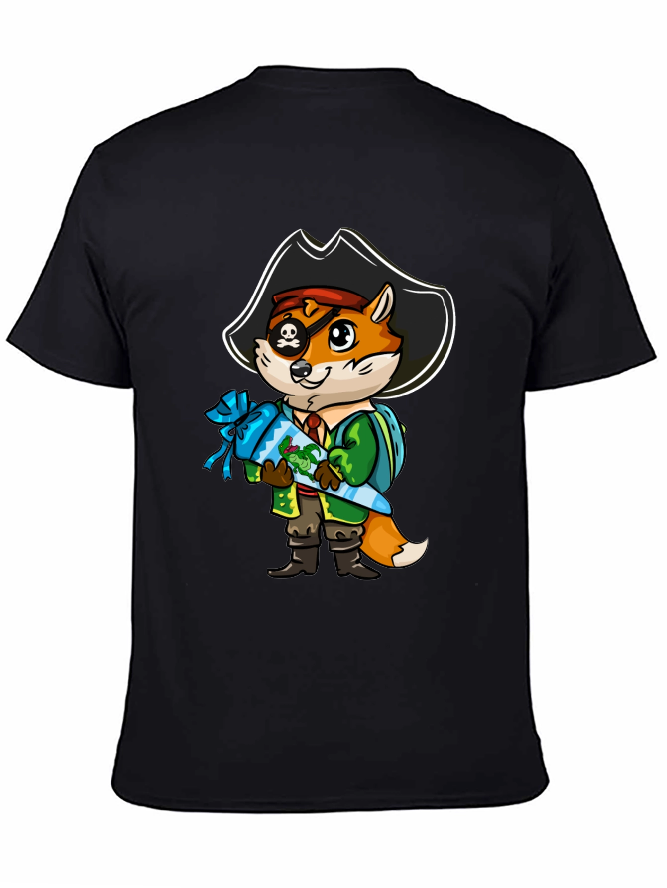 Fox Pirate T-Shirt with Goody Bag
