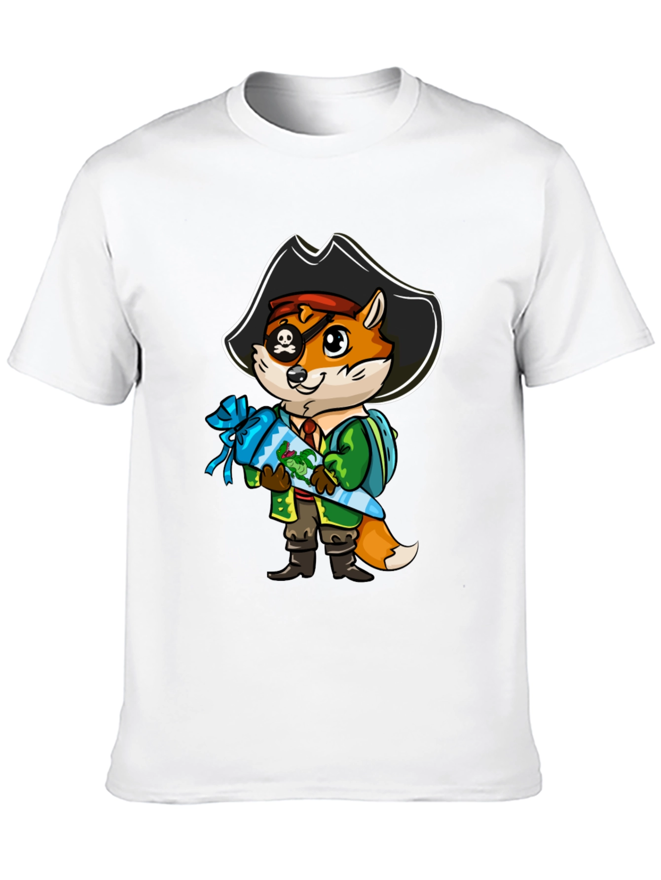 Fox Pirate T-Shirt with Goody Bag