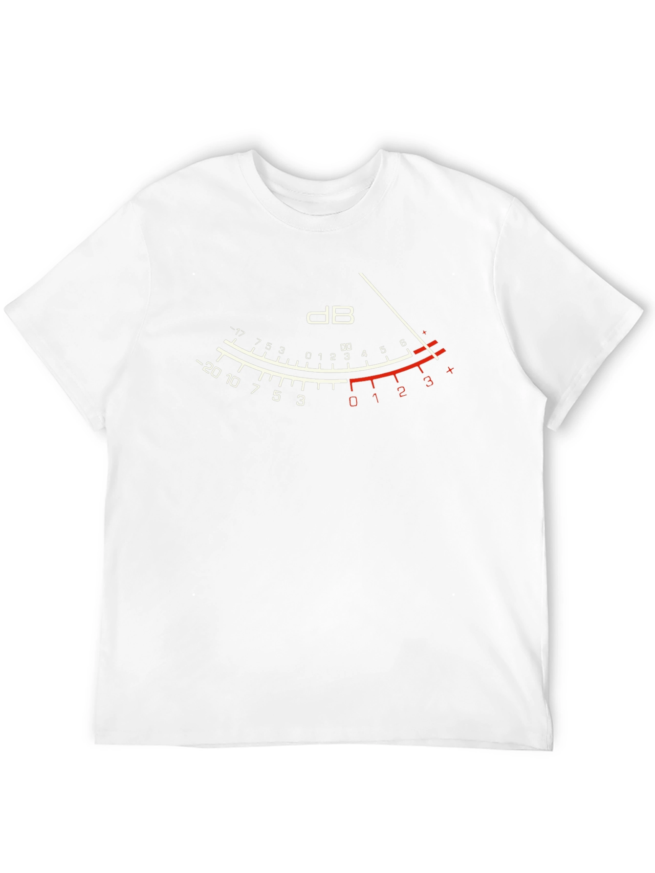 Black dB Meter Graphic Tee