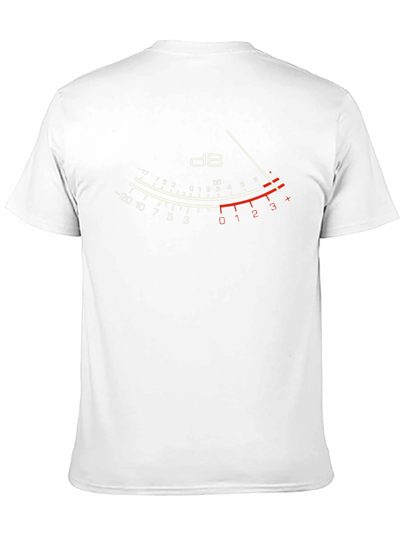 Black dB Meter Graphic Tee