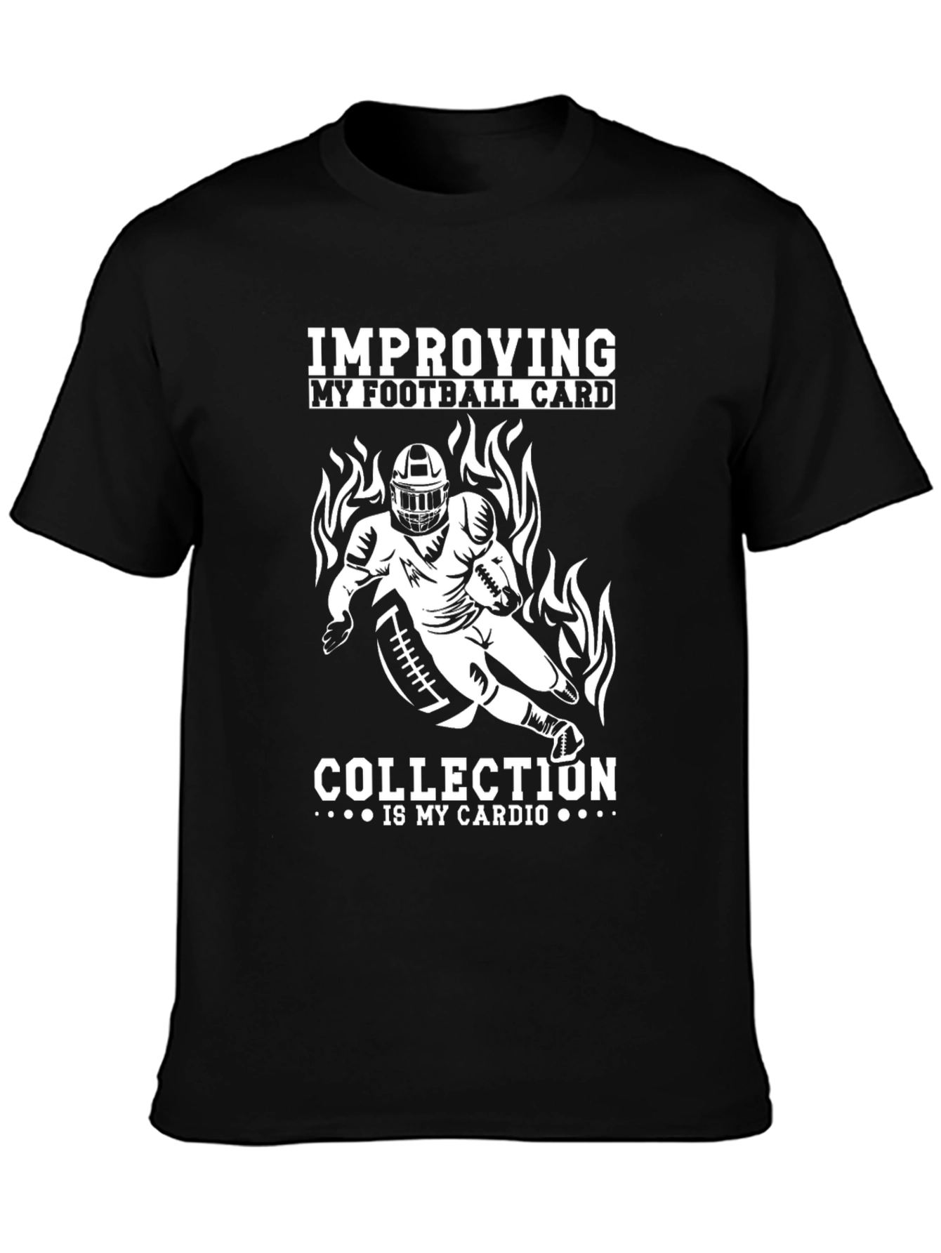 Football Card Collection Cardio T-Shirt