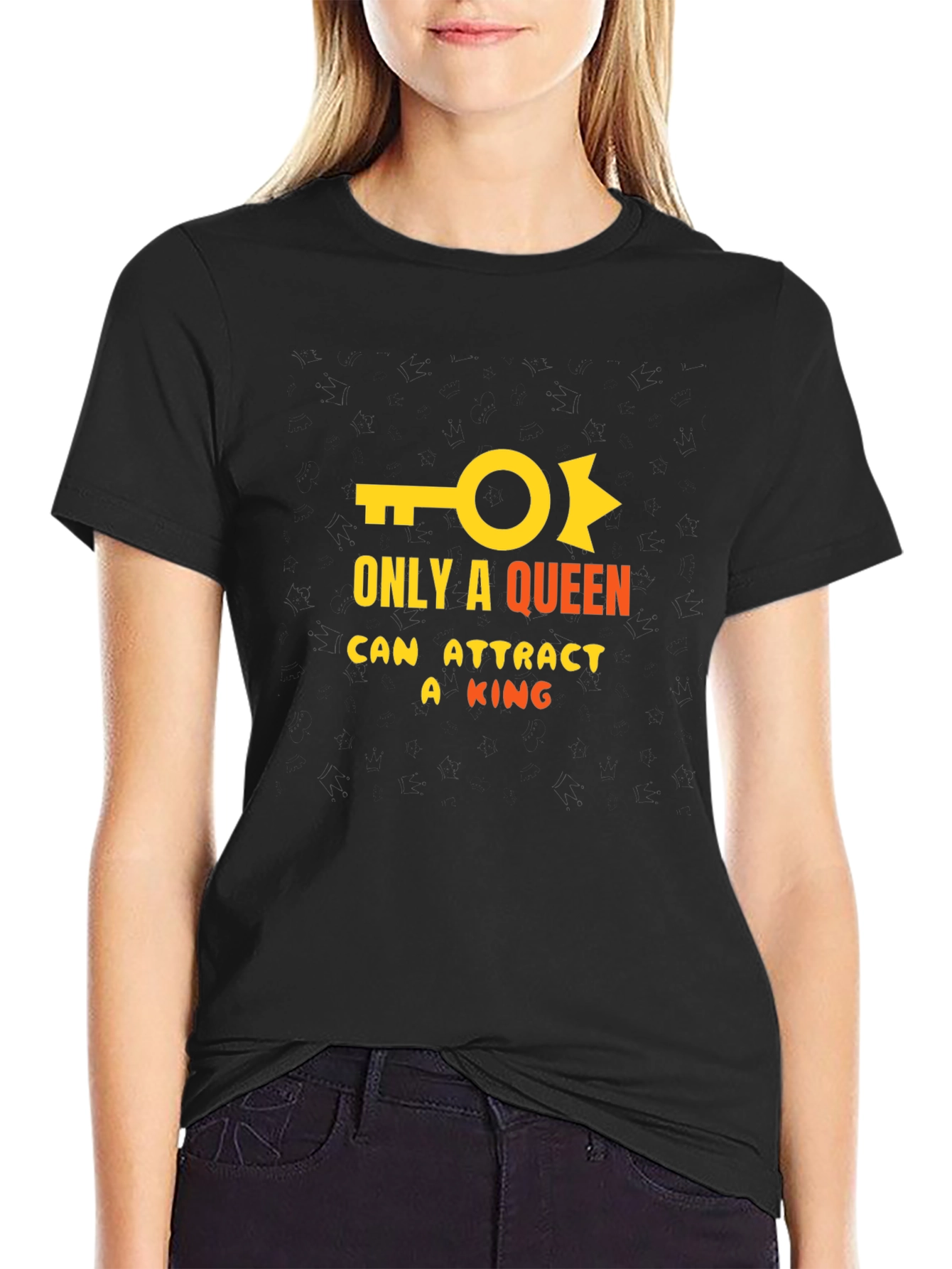Queen Attracts King Graphic T-Shirt