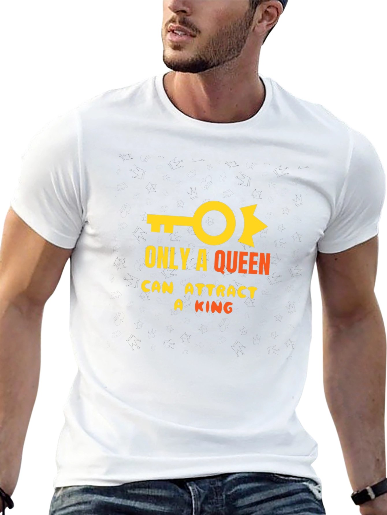 Queen Attracts King Graphic T-Shirt
