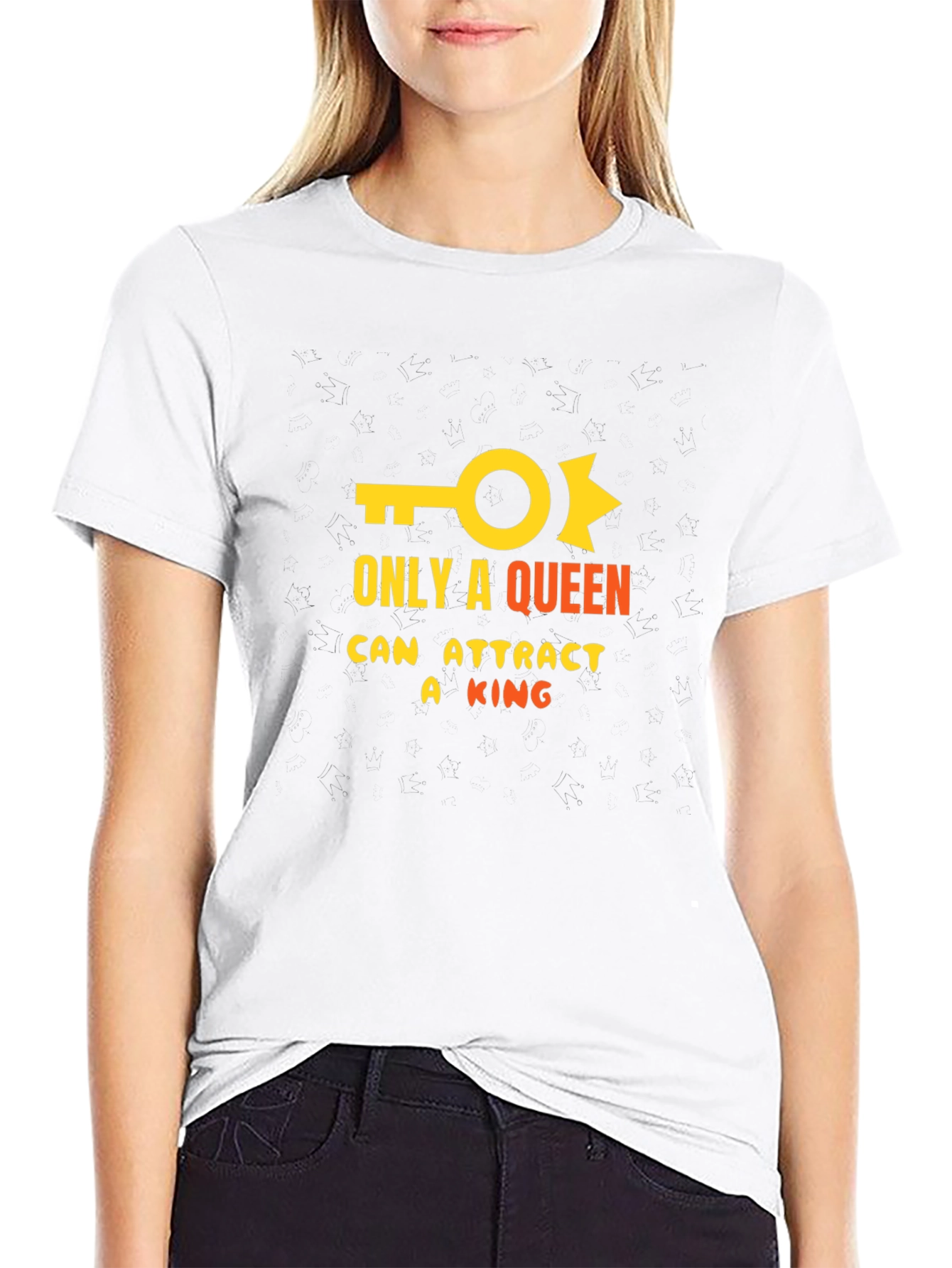 Queen Attracts King Graphic T-Shirt