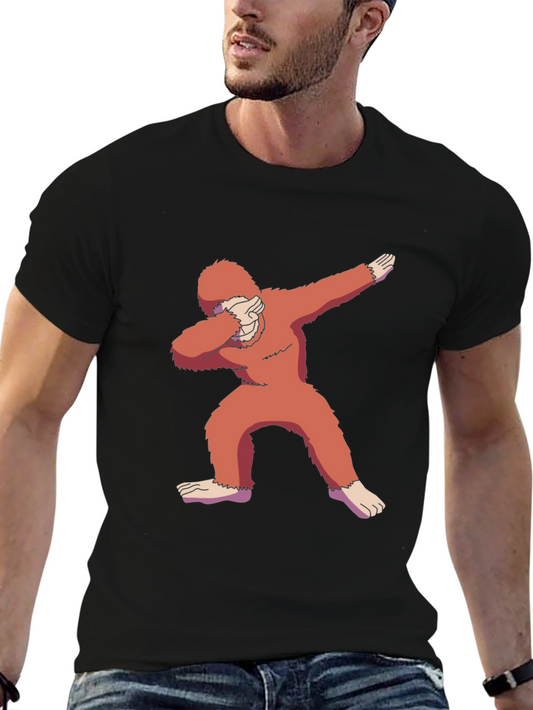 Dabbing Bigfoot T-Shirt - Cryptid Funny Tee
