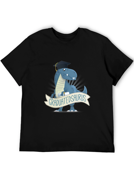 Graduatedsaurus T-Shirt - Graduation Dinosaur Tee