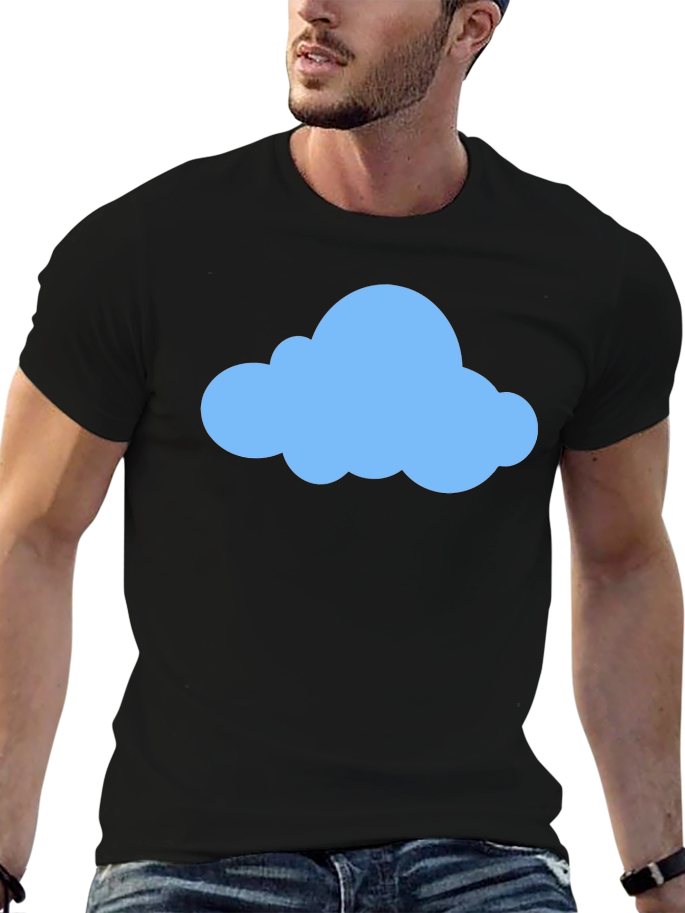 Cloud Graphic Tee - Weather Whimsy T-Shirt