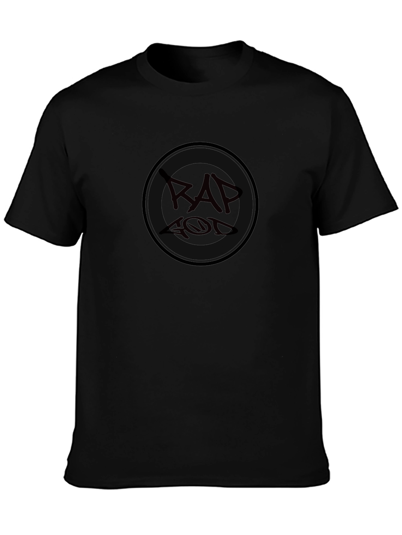 Rap God Black T-Shirt - Music Inspired Graphic Tee