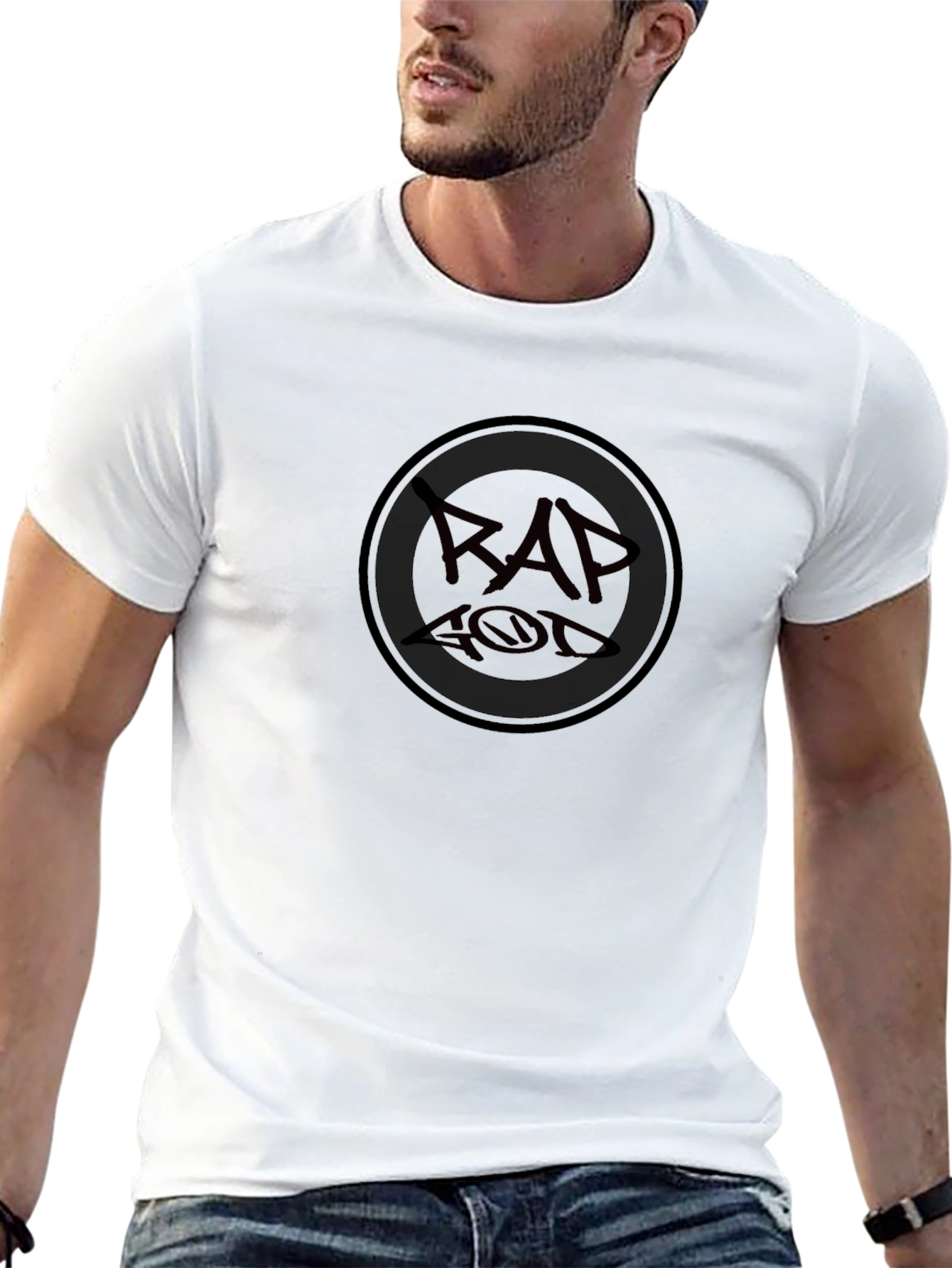 Rap God Black T-Shirt - Music Inspired Graphic Tee