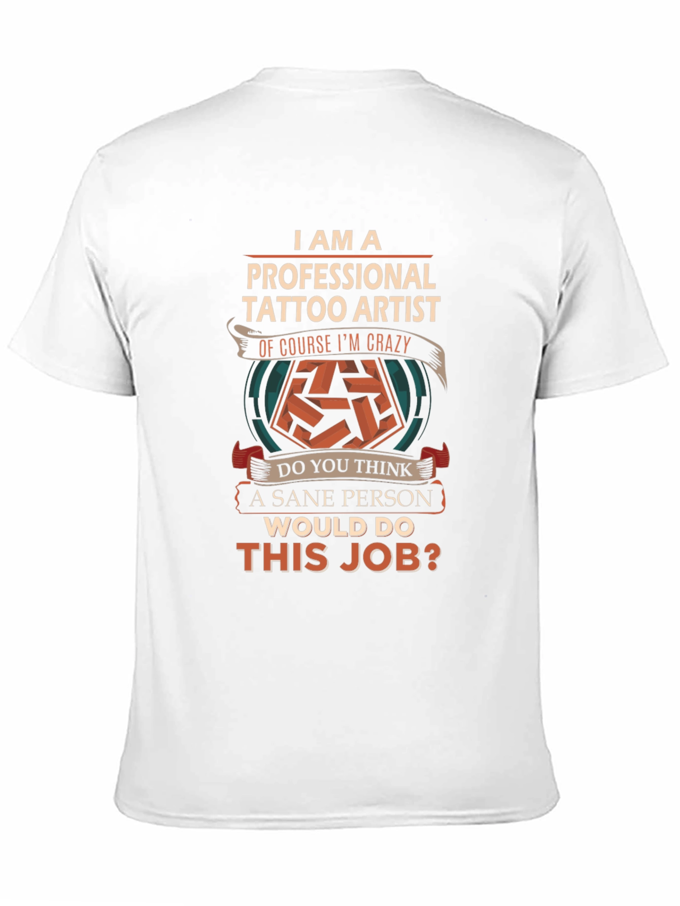 Professional Tattoo Artist Graphic T-Shirt