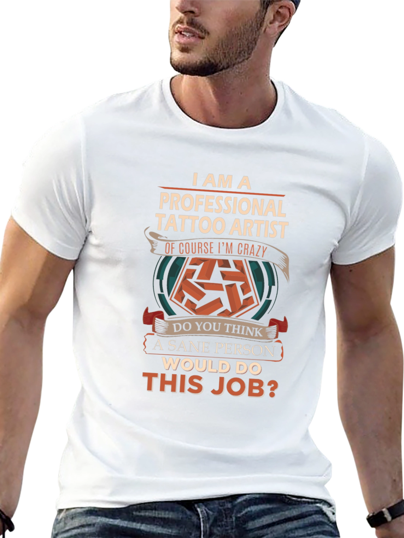 Professional Tattoo Artist Graphic T-Shirt