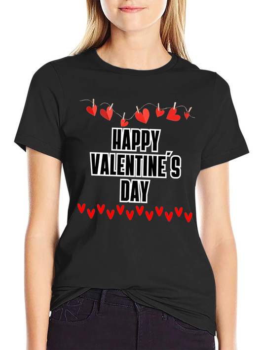 Happy Valentines Day Graphic T-Shirt