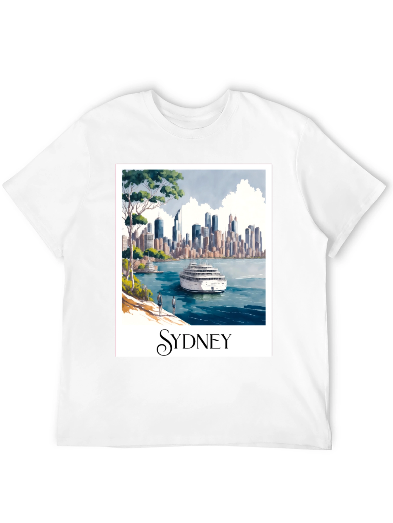 Sydney Skyline T-Shirt - Graphic Tee