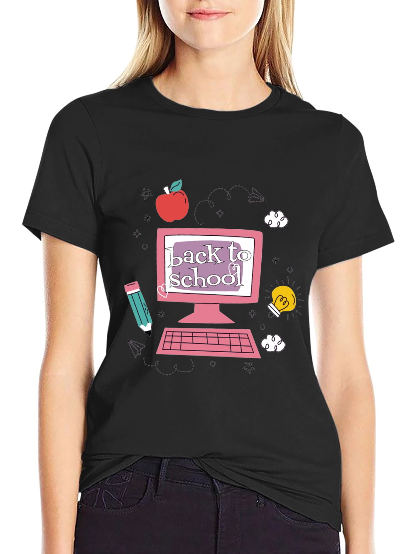 Back to School Computer T-Shirt