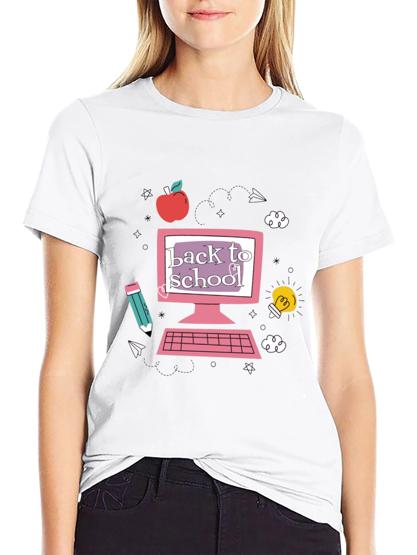 Back to School Computer T-Shirt