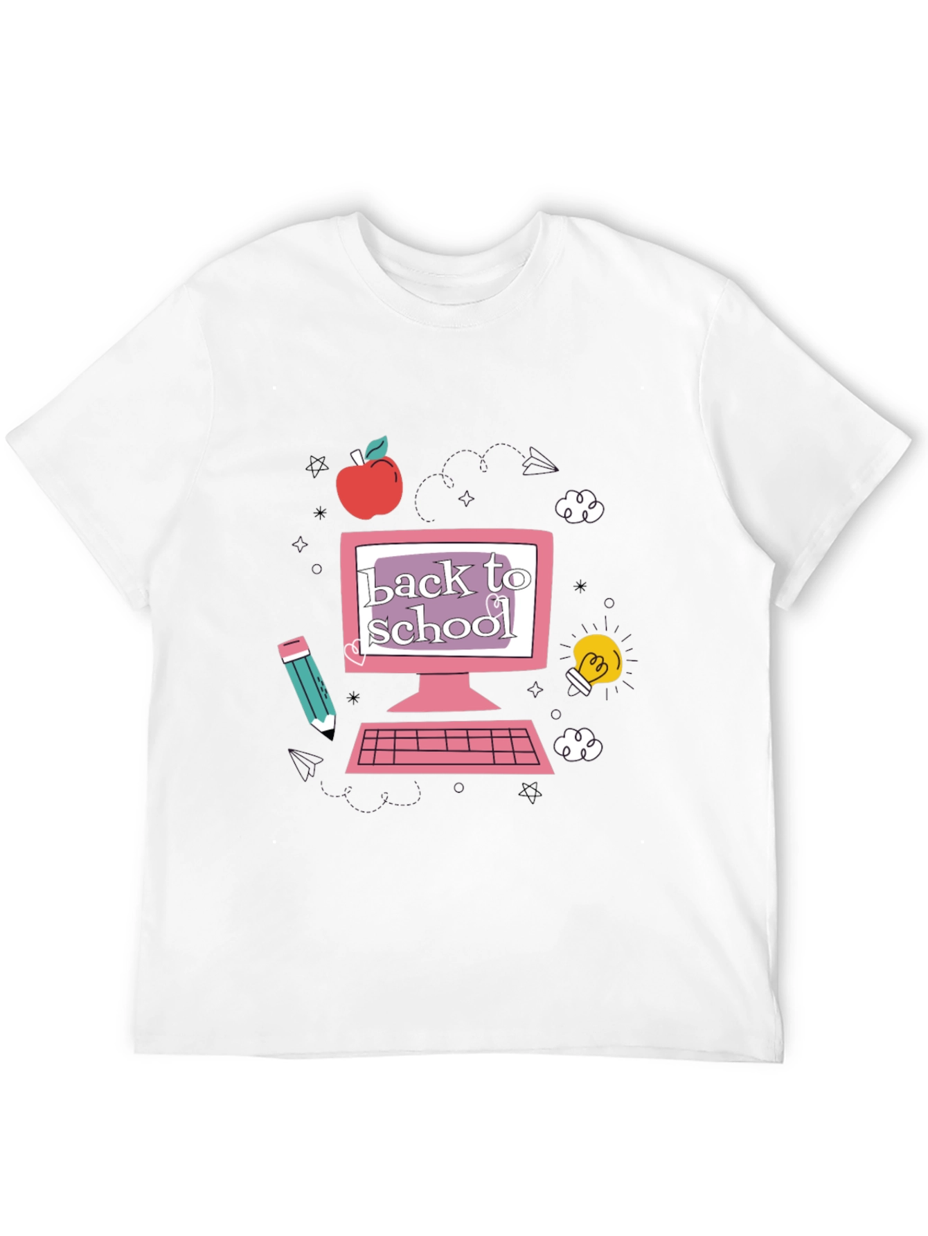 Back to School Computer T-Shirt