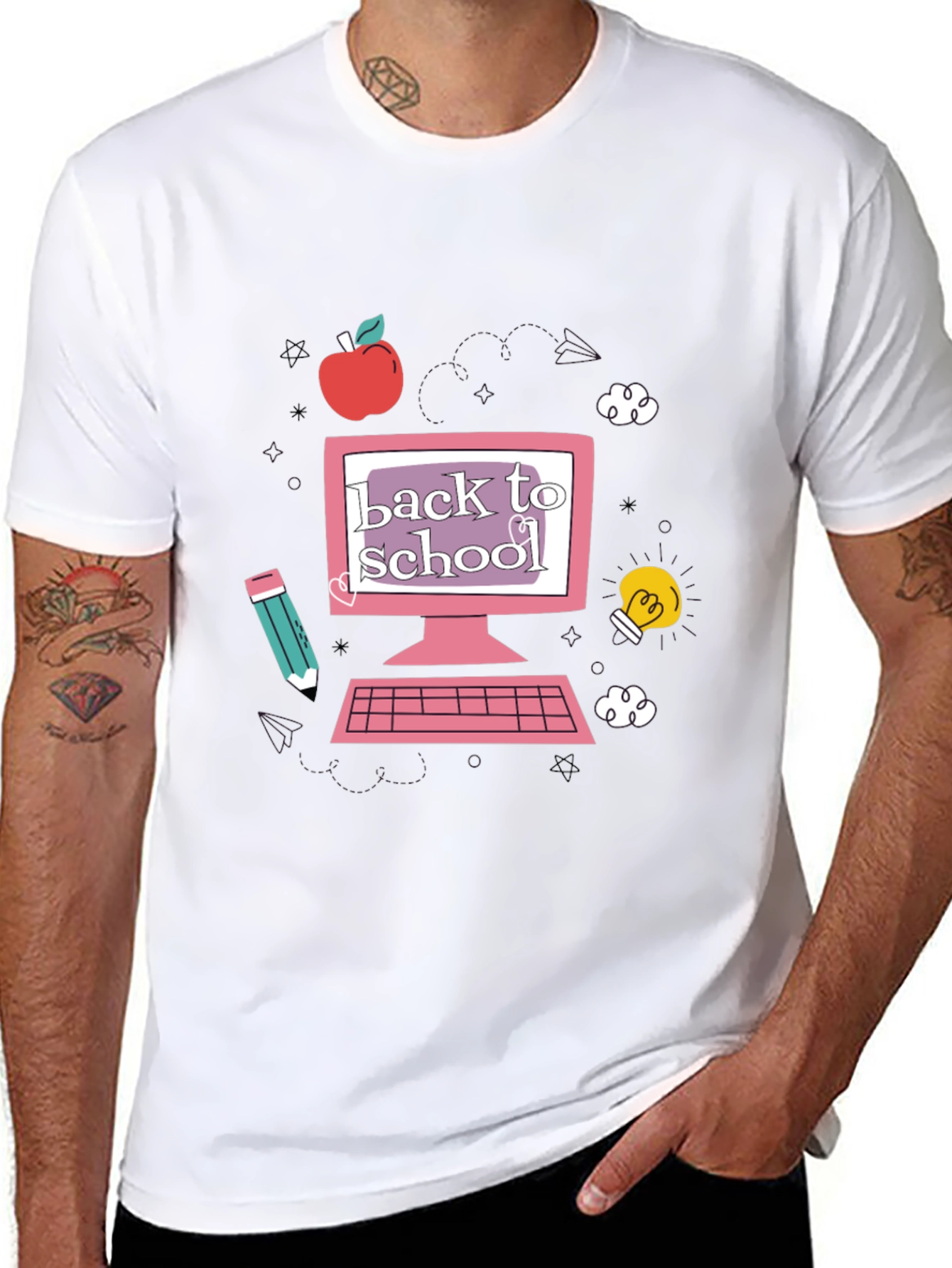 Back to School Computer T-Shirt