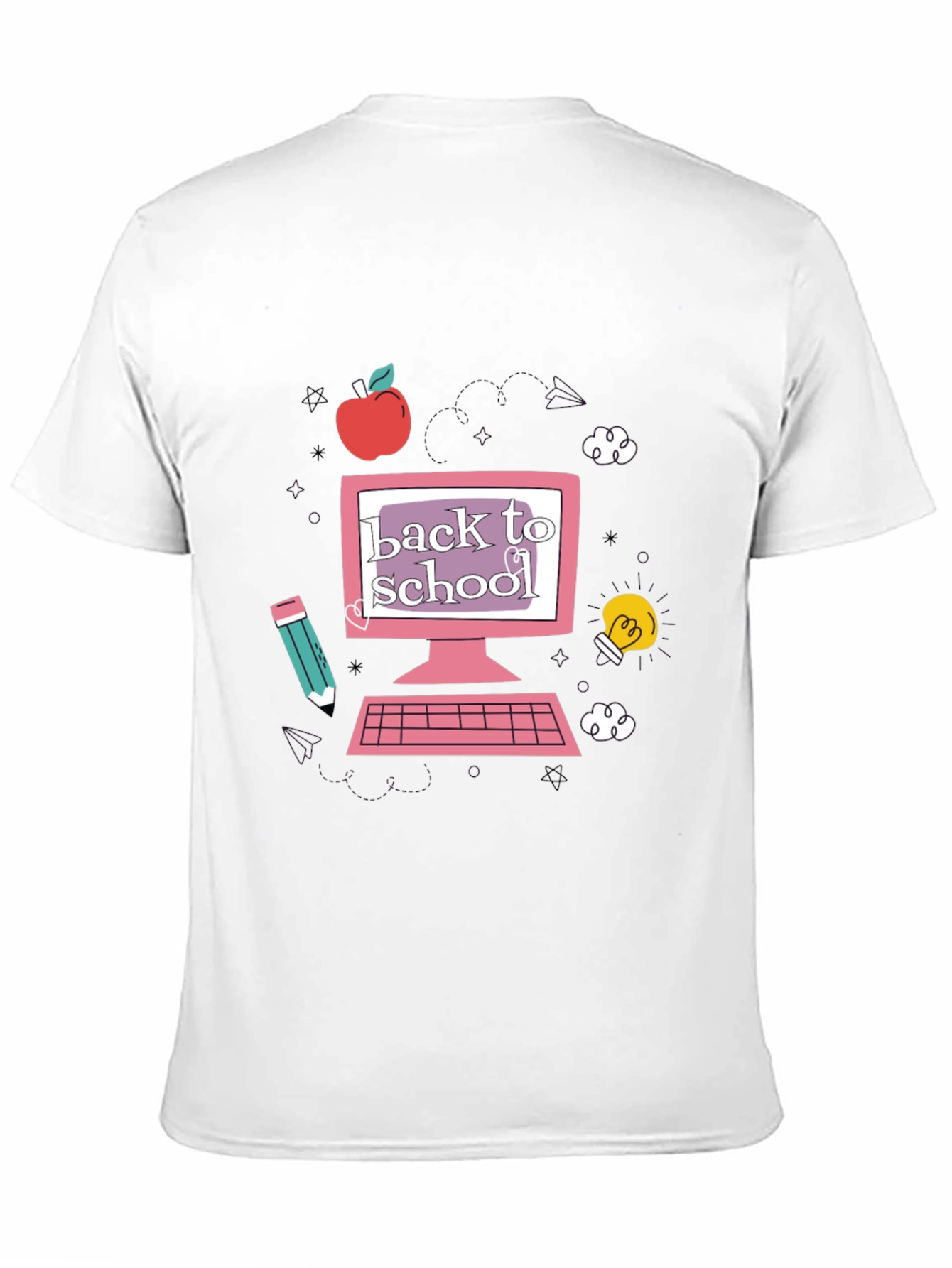 Back to School Computer T-Shirt