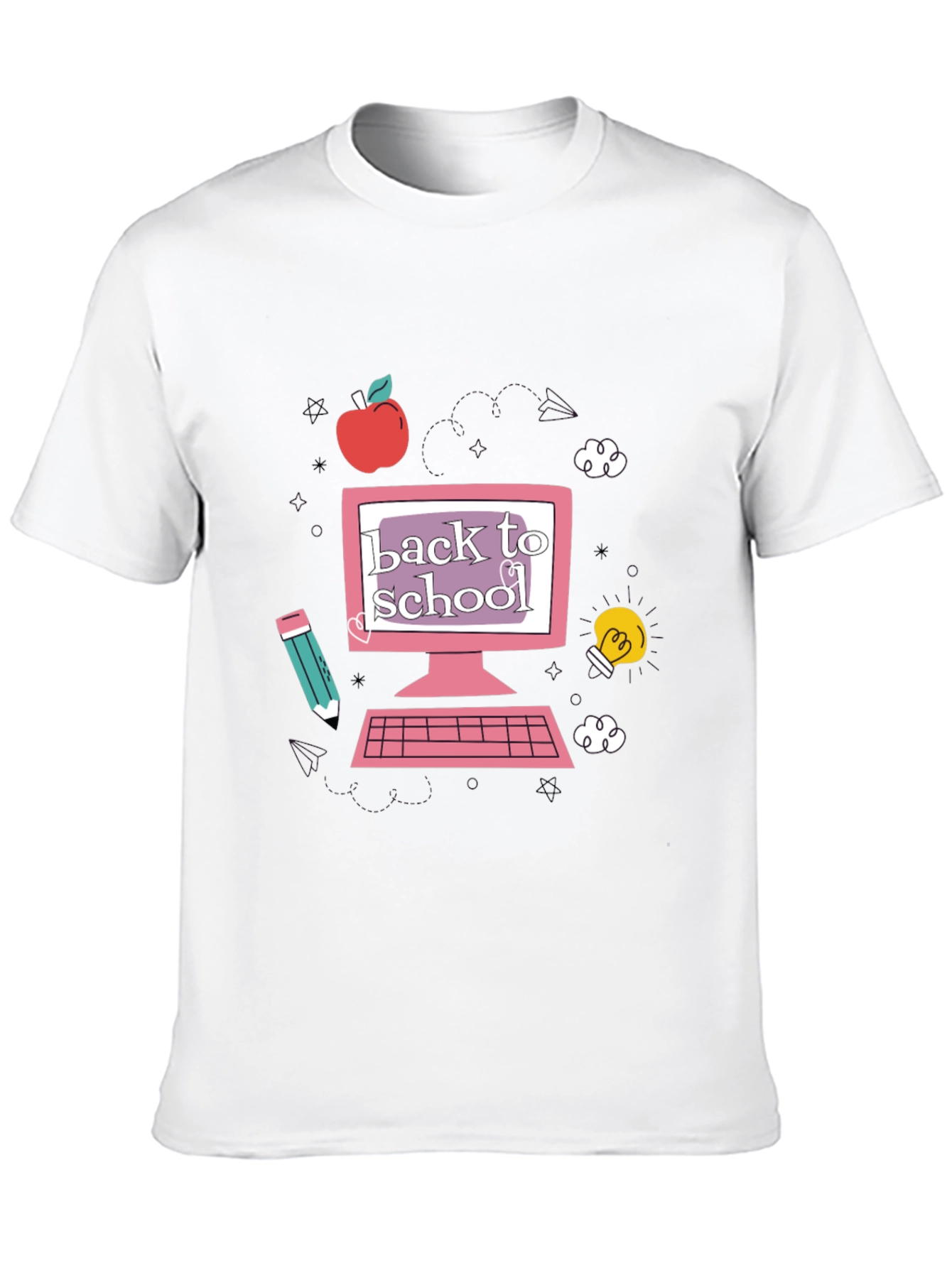 Back to School Computer T-Shirt