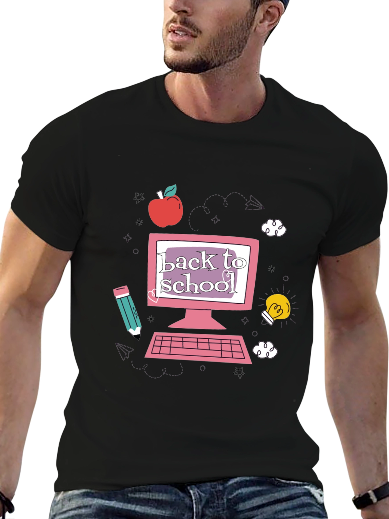 Back to School Computer T-Shirt