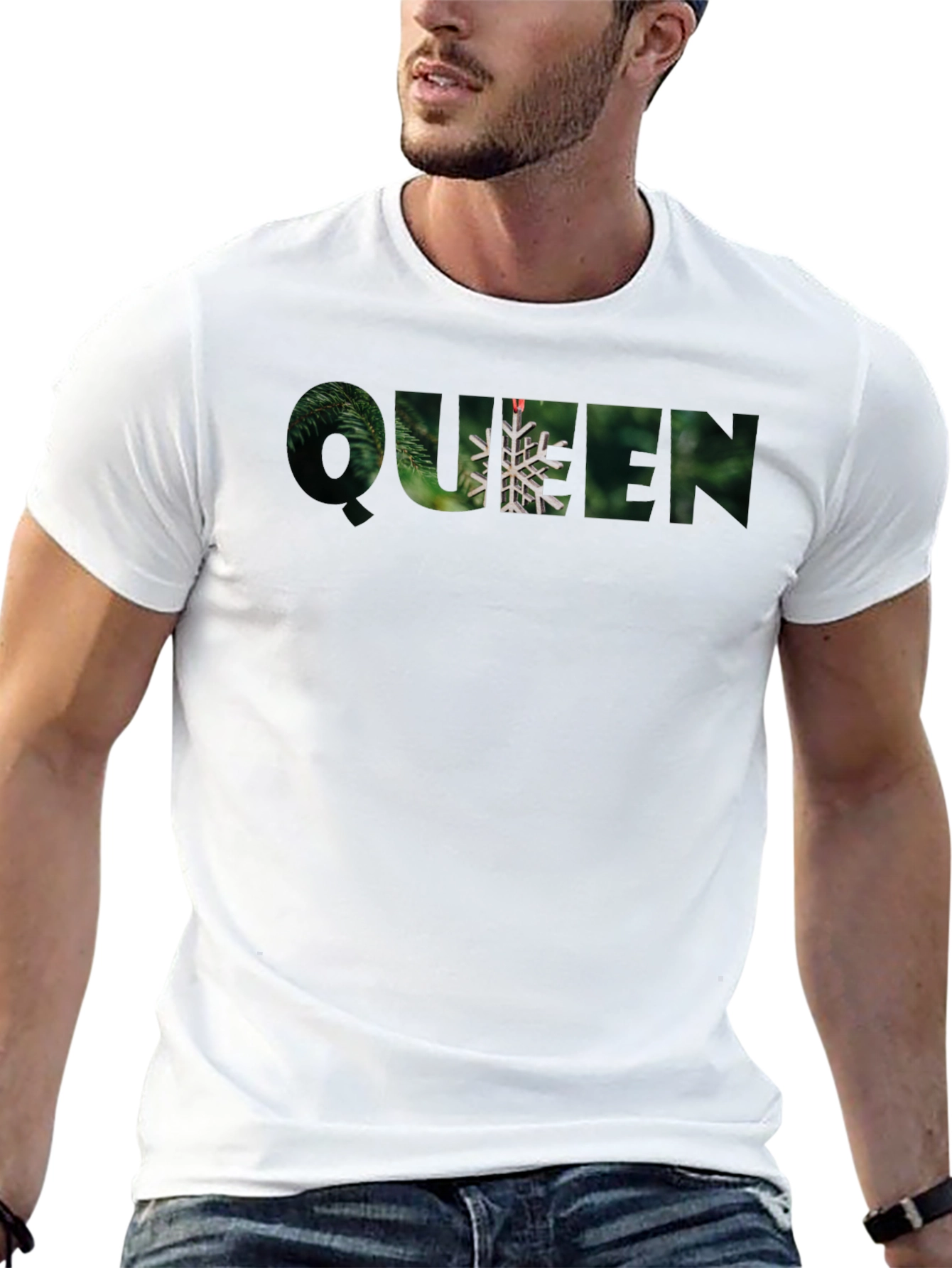 Queen Winter Holiday Graphic Tee