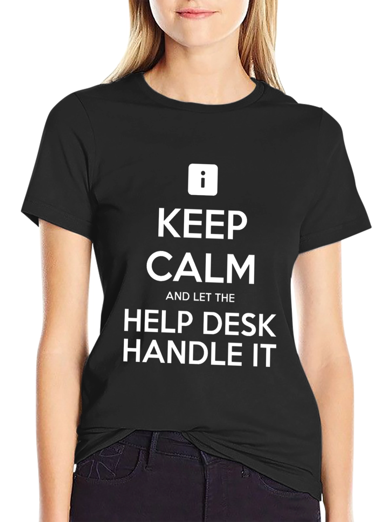 Keep Calm Help Desk T-Shirt