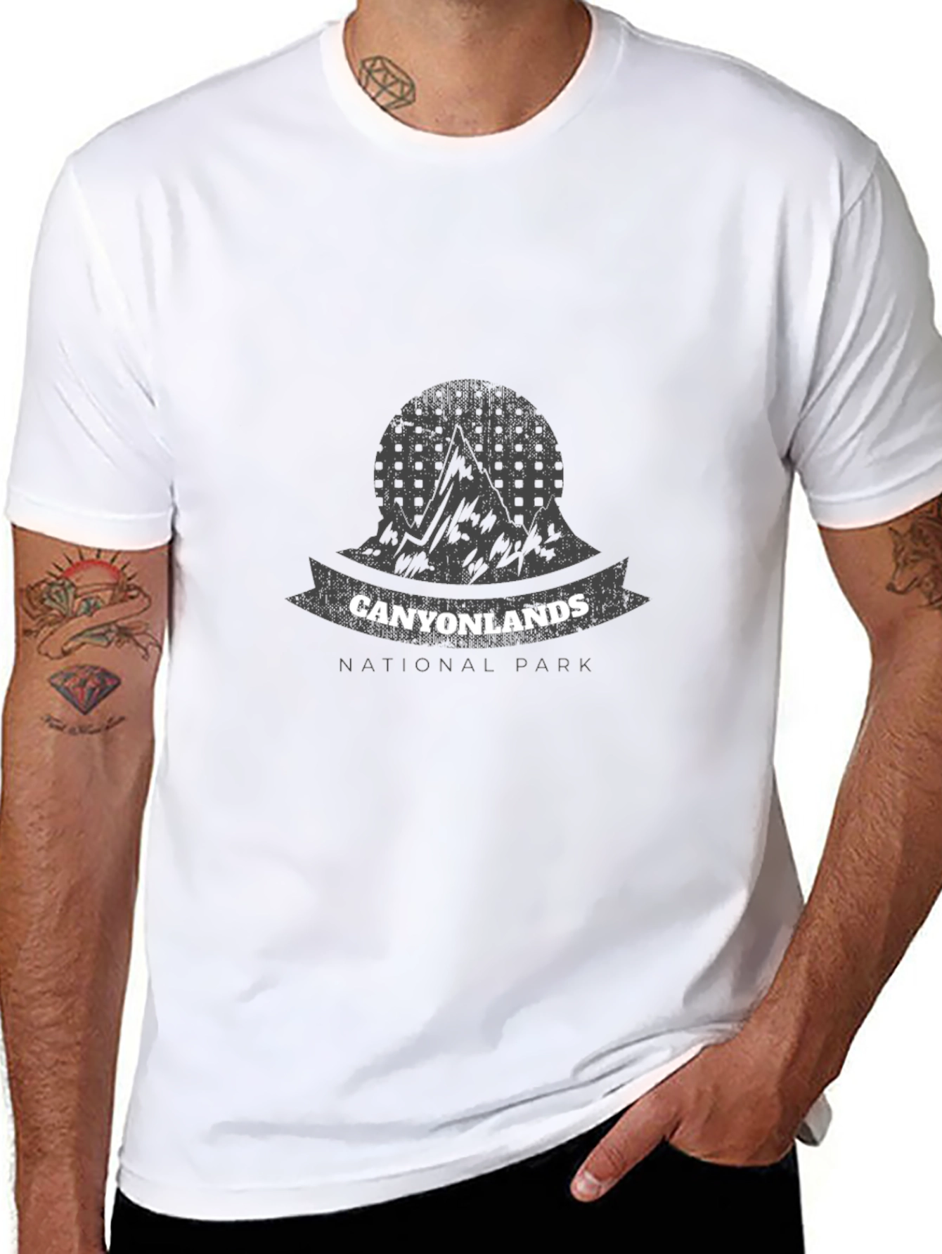 Canyonlands National Park Black T-Shirt
