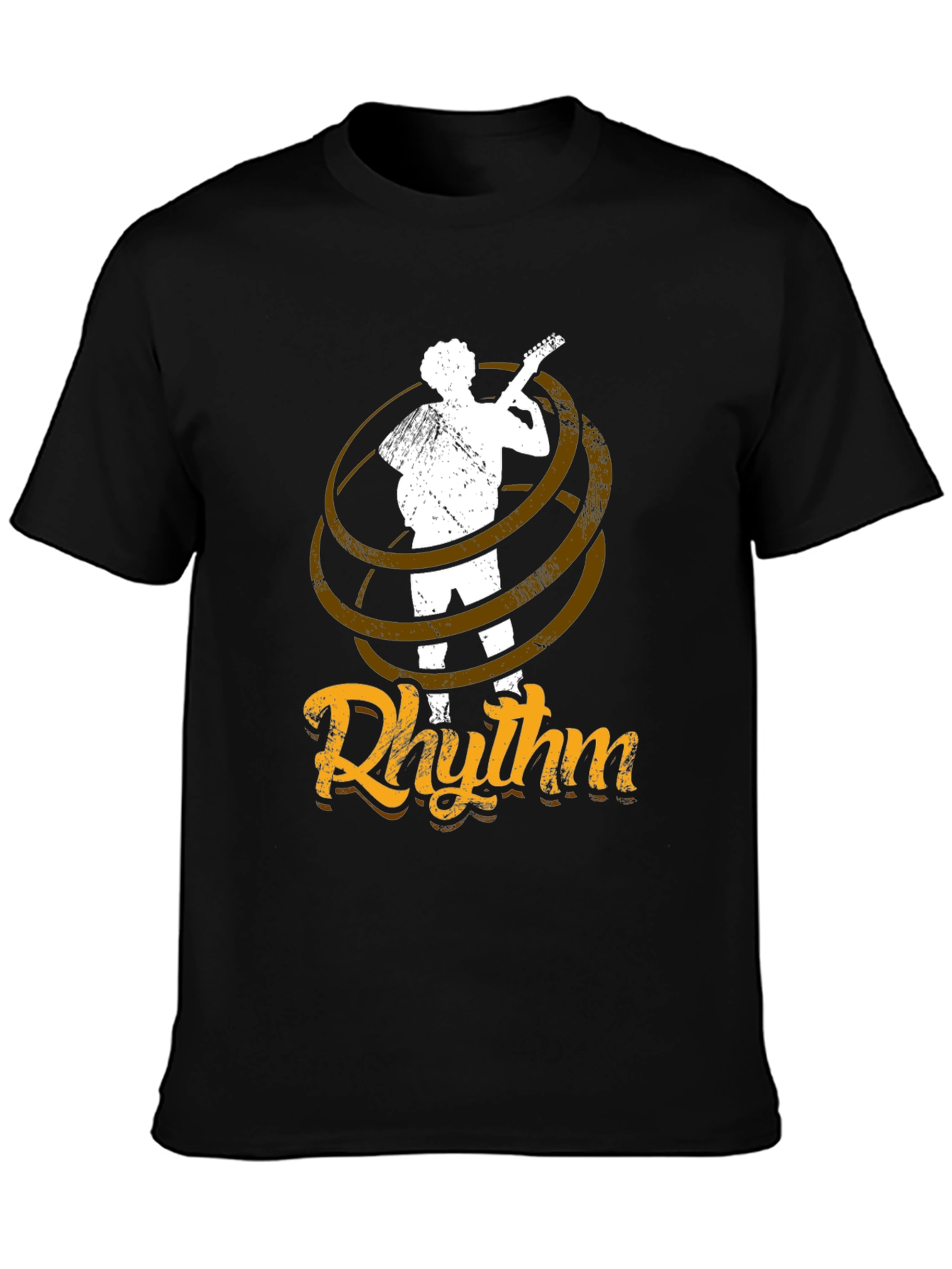 Rhythm Guitarist Graphic Tee - Music Lovers T-Shirt