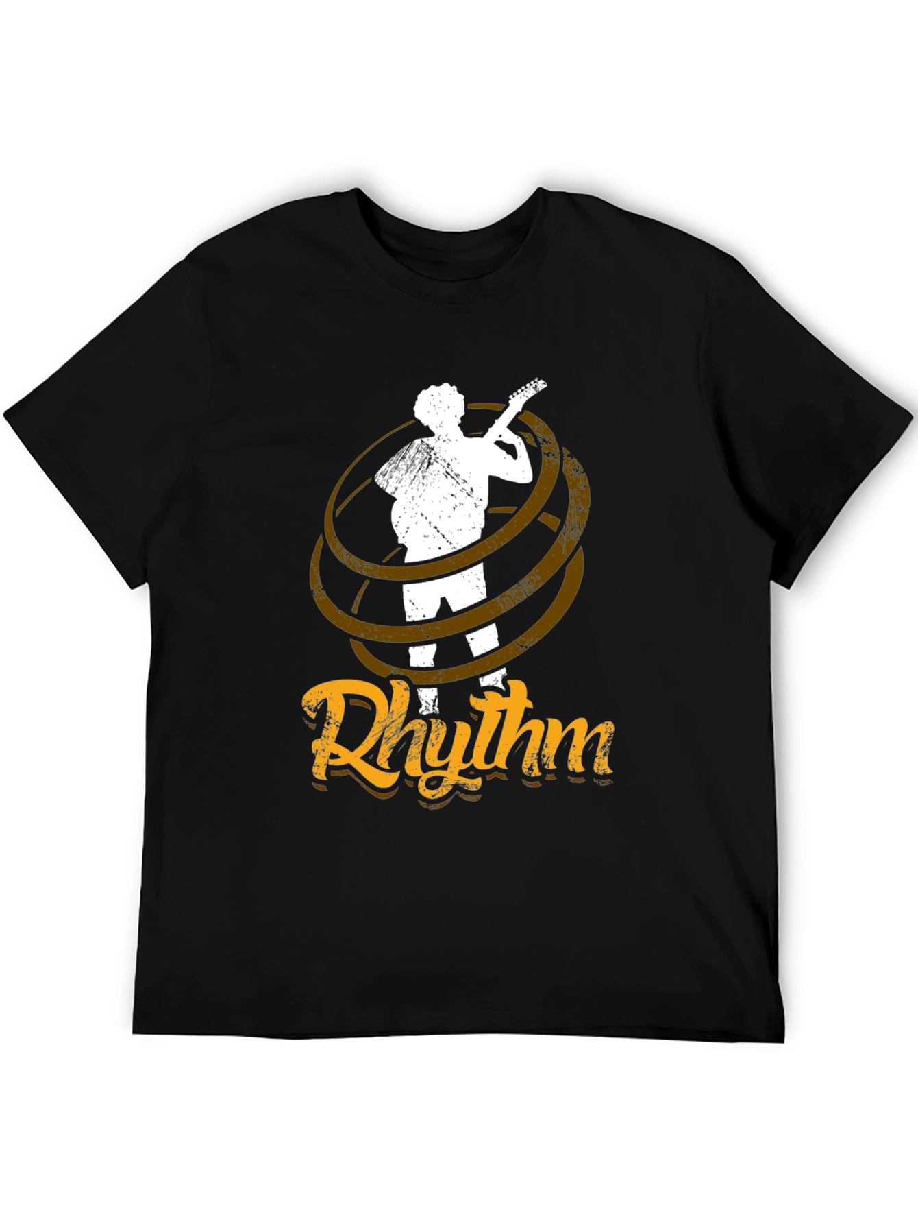 Rhythm Guitarist Graphic Tee - Music Lovers T-Shirt