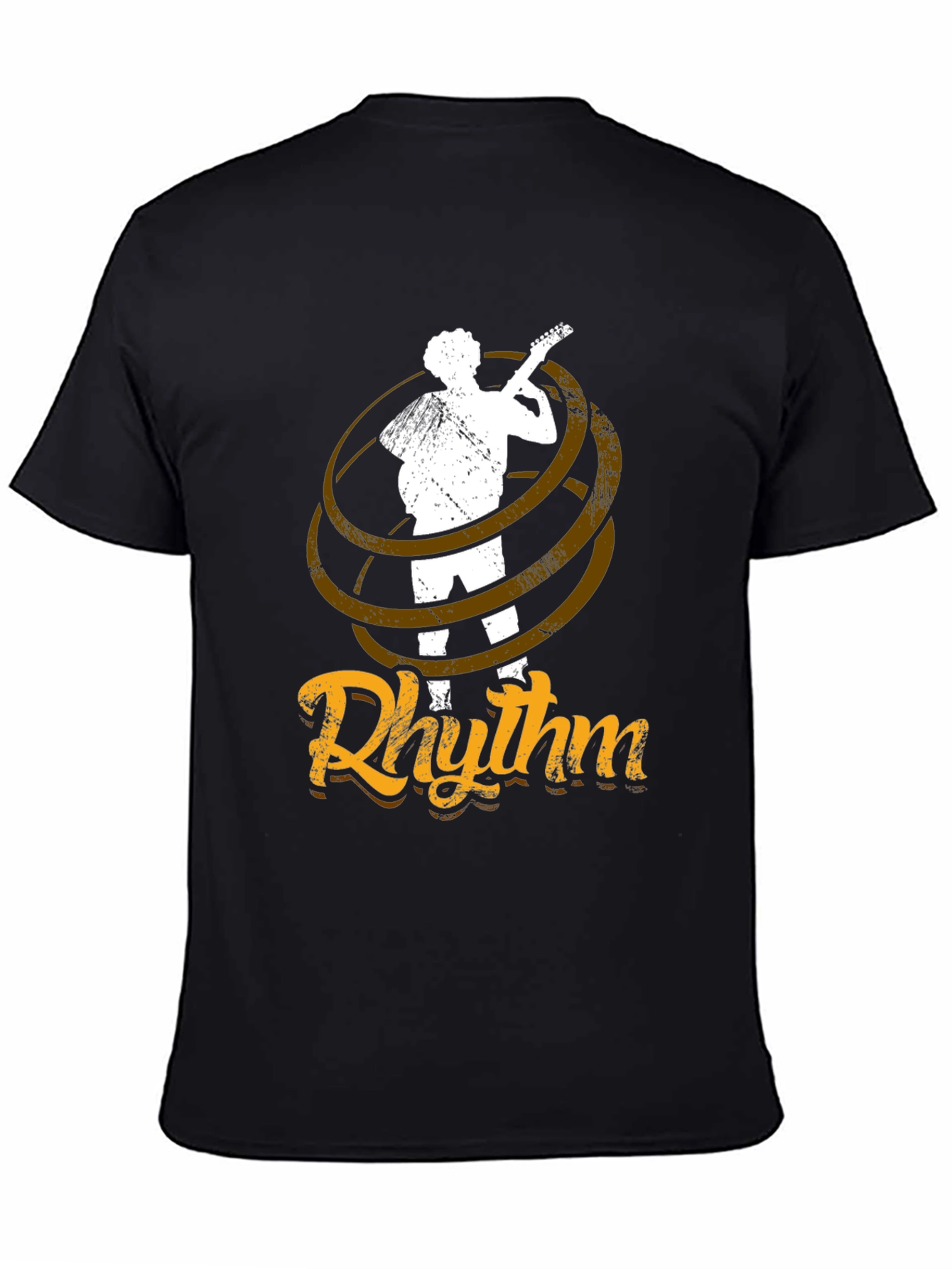 Rhythm Guitarist Graphic Tee - Music Lovers T-Shirt