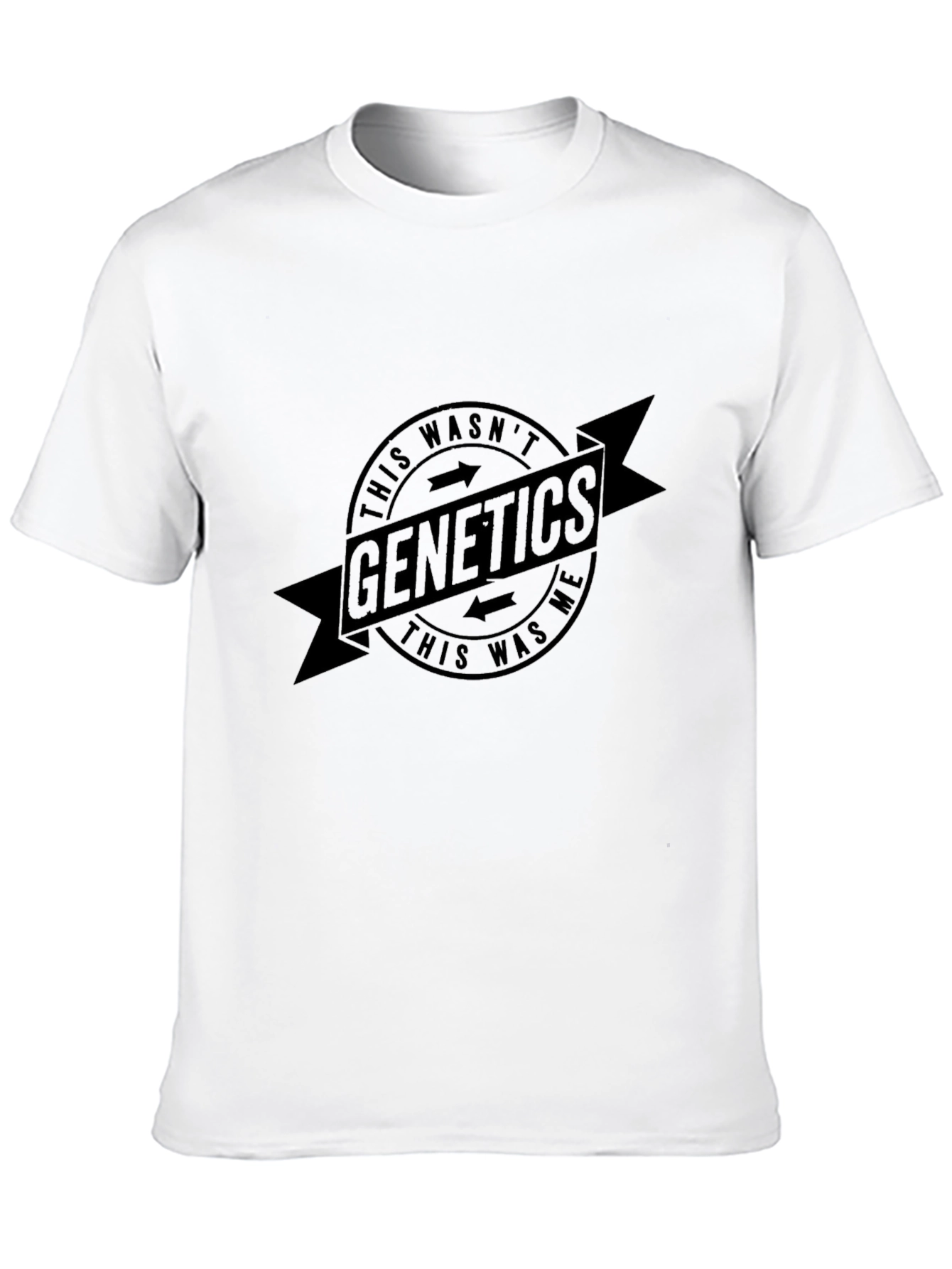 Genetics Graphic T-Shirt - Black