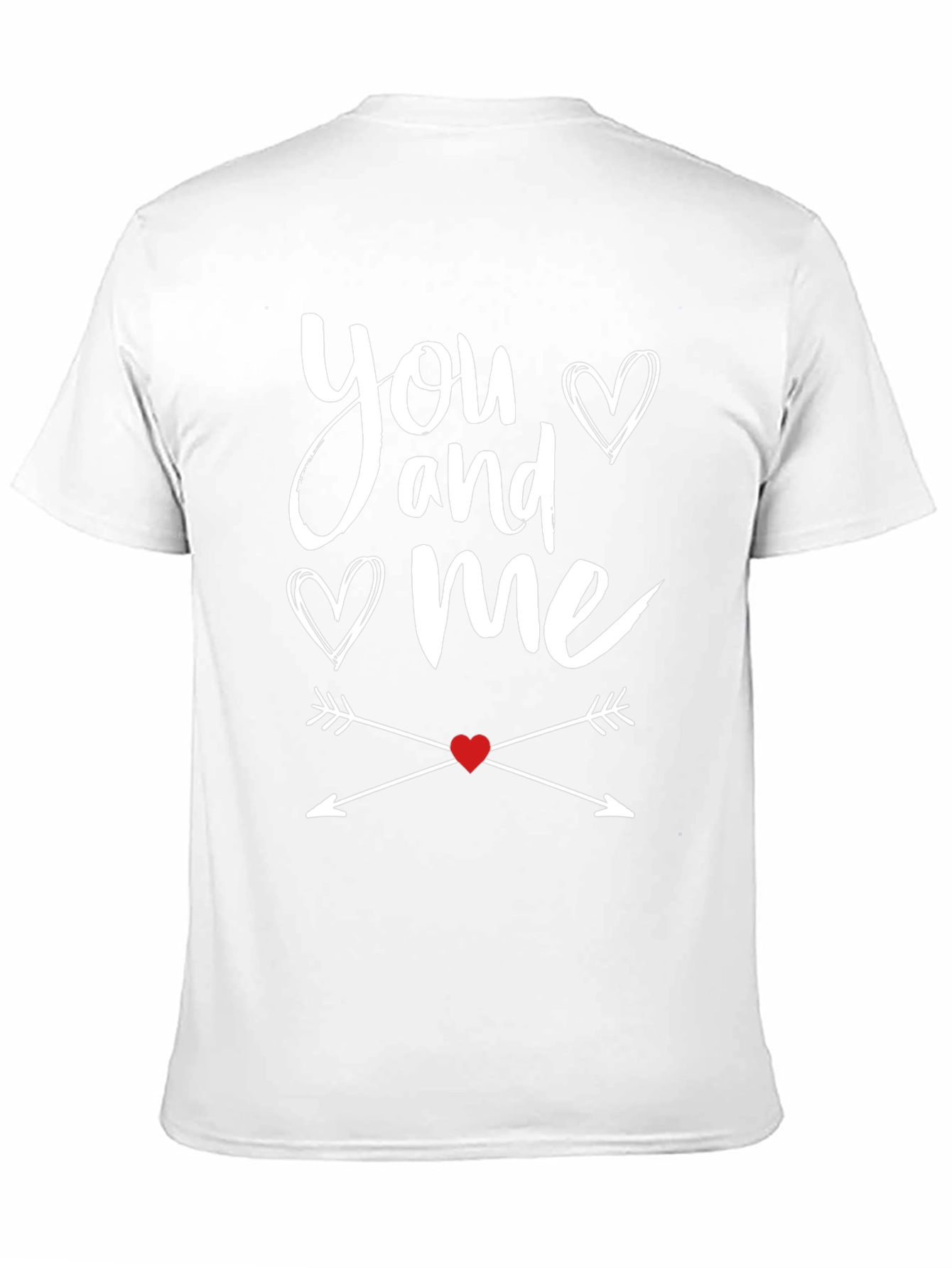 You and Me Valentines Graphic Tee