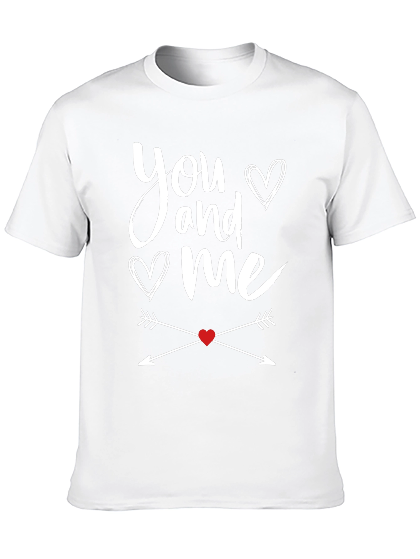 You and Me Valentines Graphic Tee