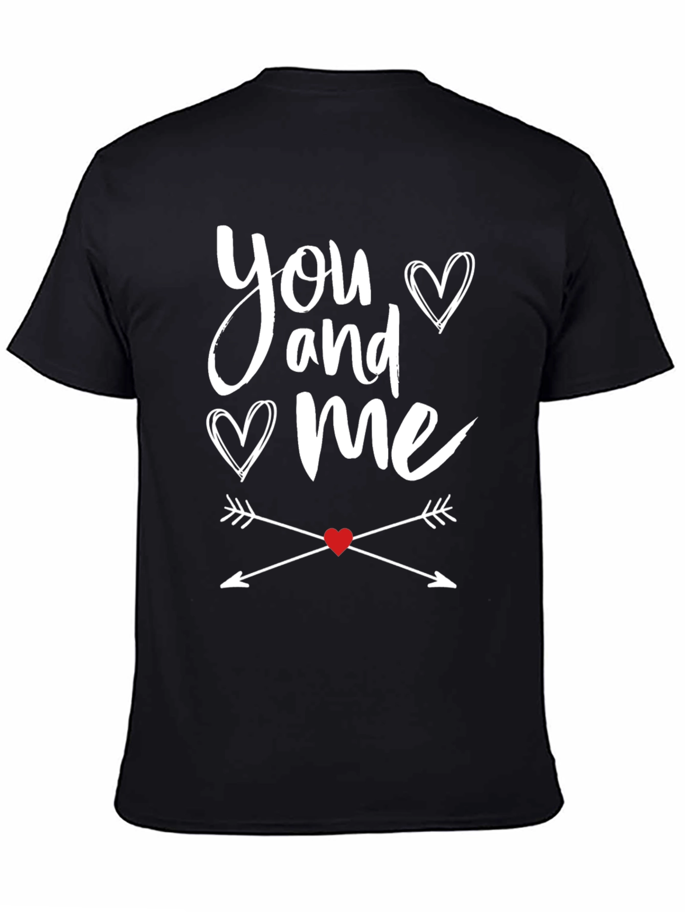 You and Me Valentines Graphic Tee