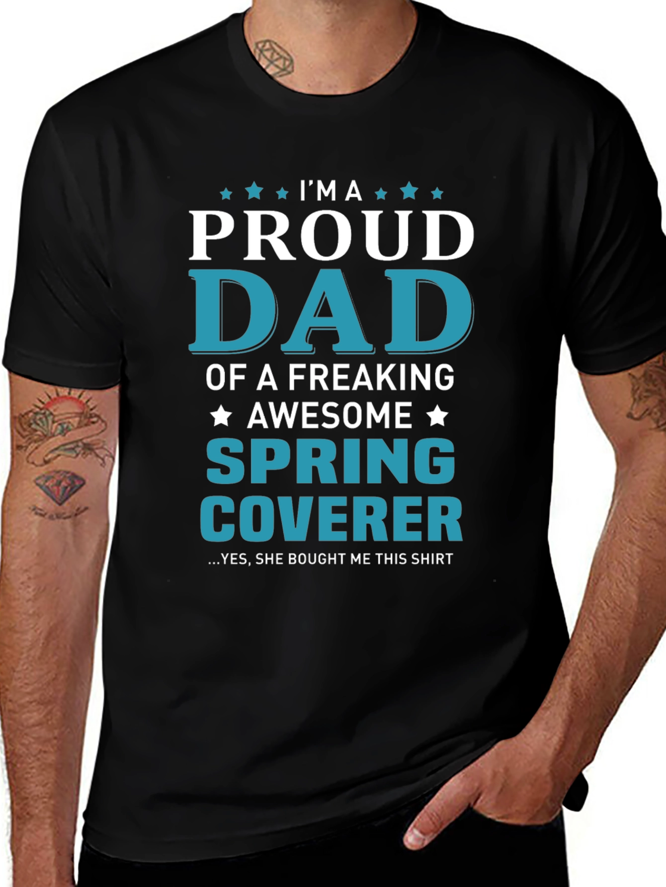 Proud Dad of a Spring Coverer T-Shirt