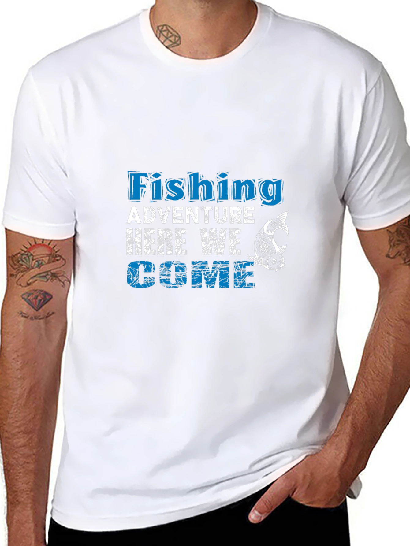 Fishing Adventure Graphic Tee