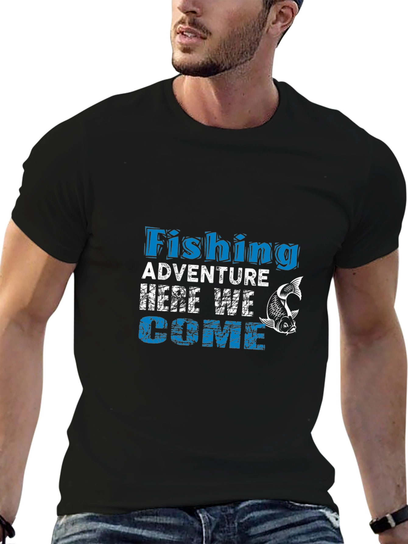 Fishing Adventure Graphic Tee