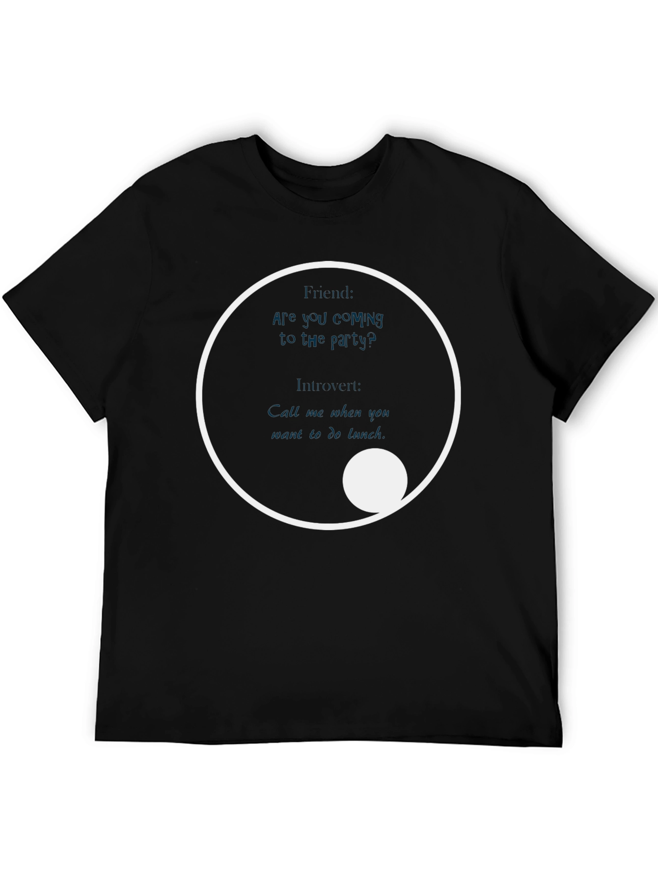 Yin Yang Party and Lunch T-Shirt