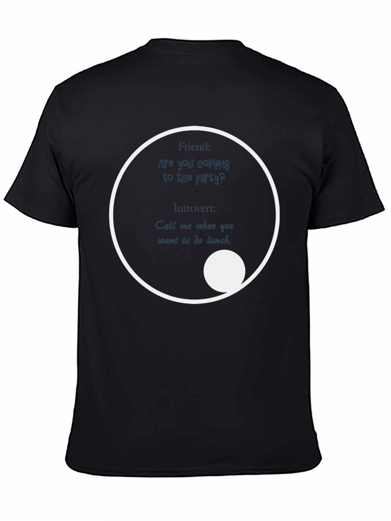 Yin Yang Party and Lunch T-Shirt