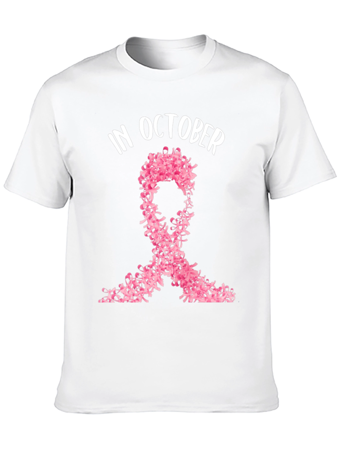 October Breast Cancer Awareness Ribbon T-Shirt