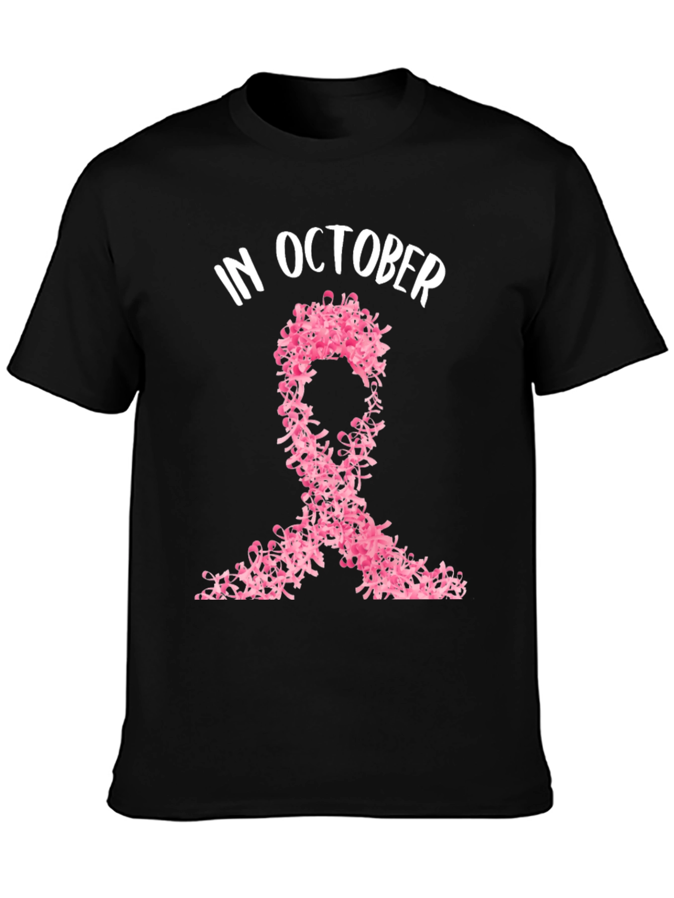 October Breast Cancer Awareness Ribbon T-Shirt