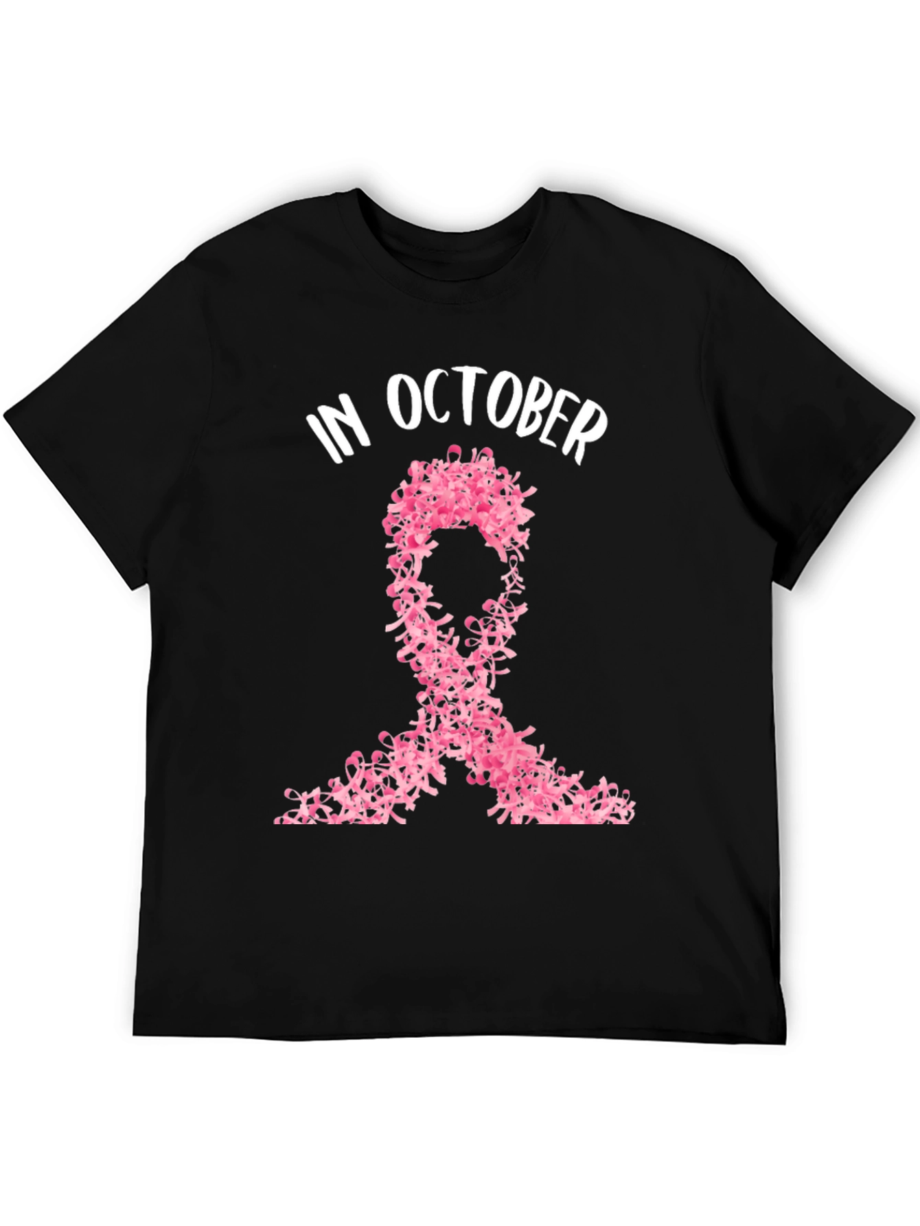 October Breast Cancer Awareness Ribbon T-Shirt