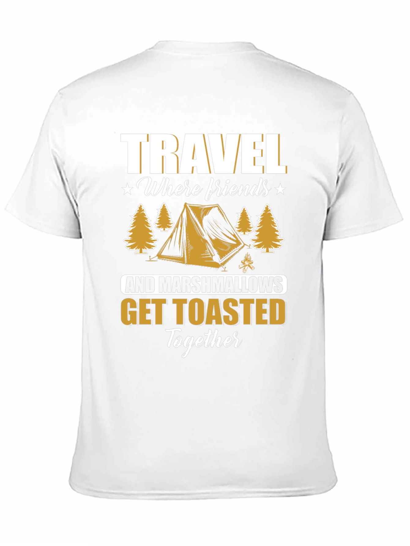 Travel Friends Marshmallows Toasted Together T-Shirt
