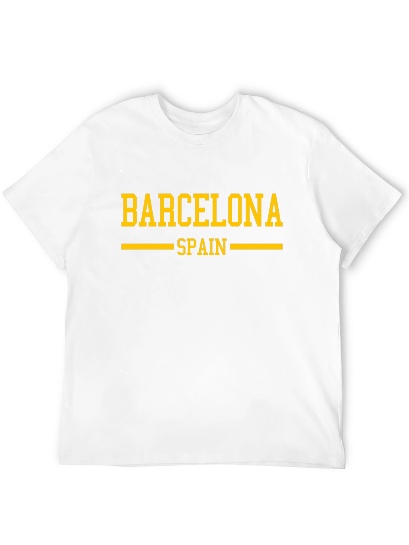Barcelona Spain Black T-Shirt